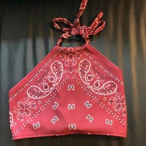 bandana tie top